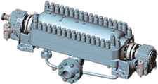 Axially split multistage pumps (BB3 type)